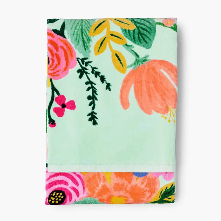 Garden Party Beach Towel