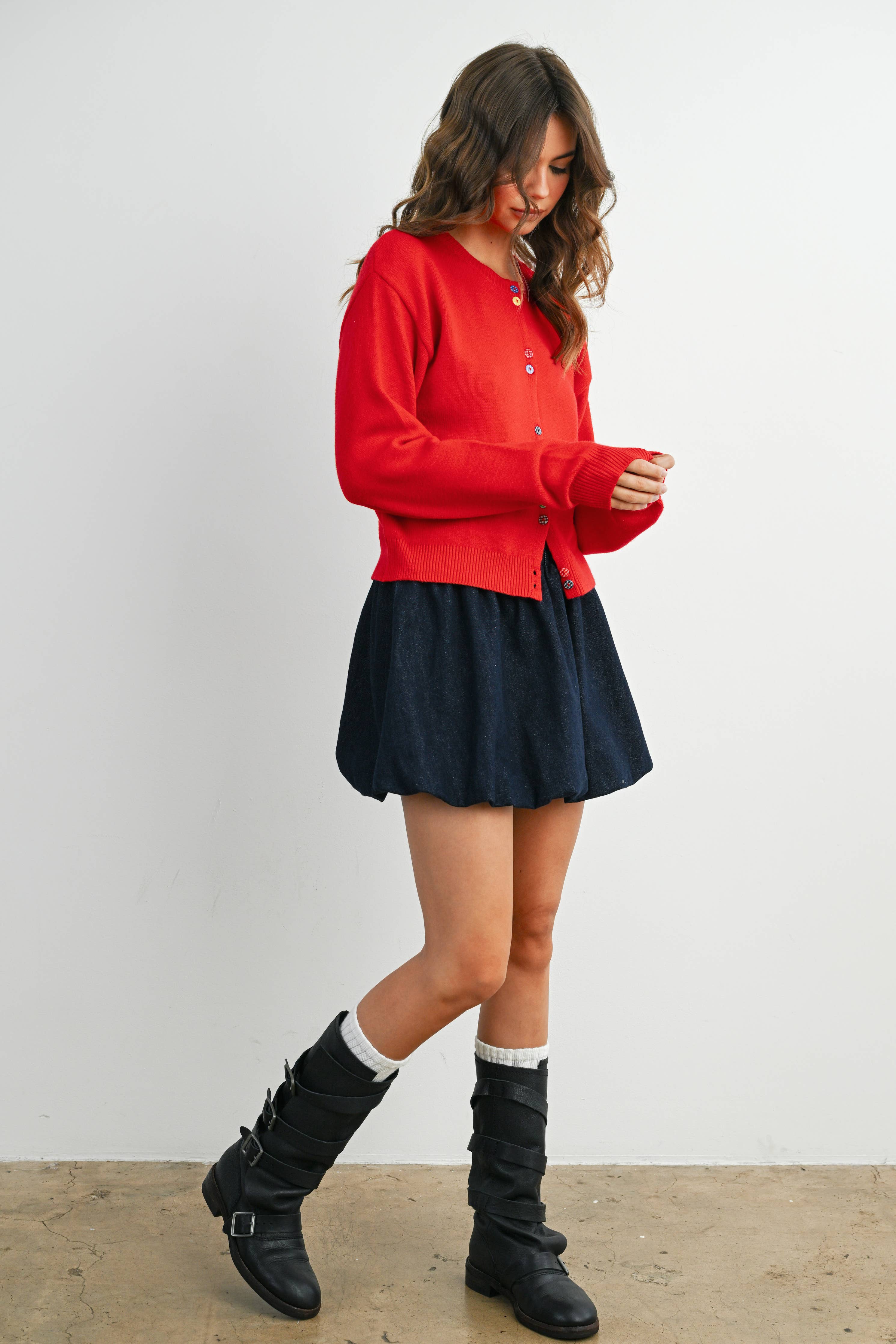 The Este Long Sleeve Cardigan