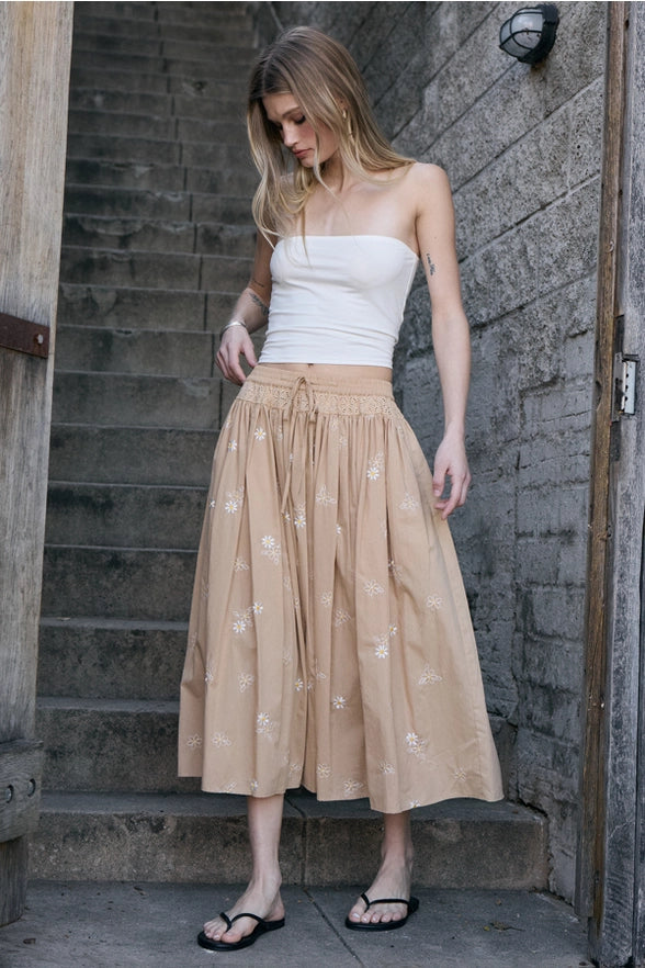 The Daisy Midi Skirt