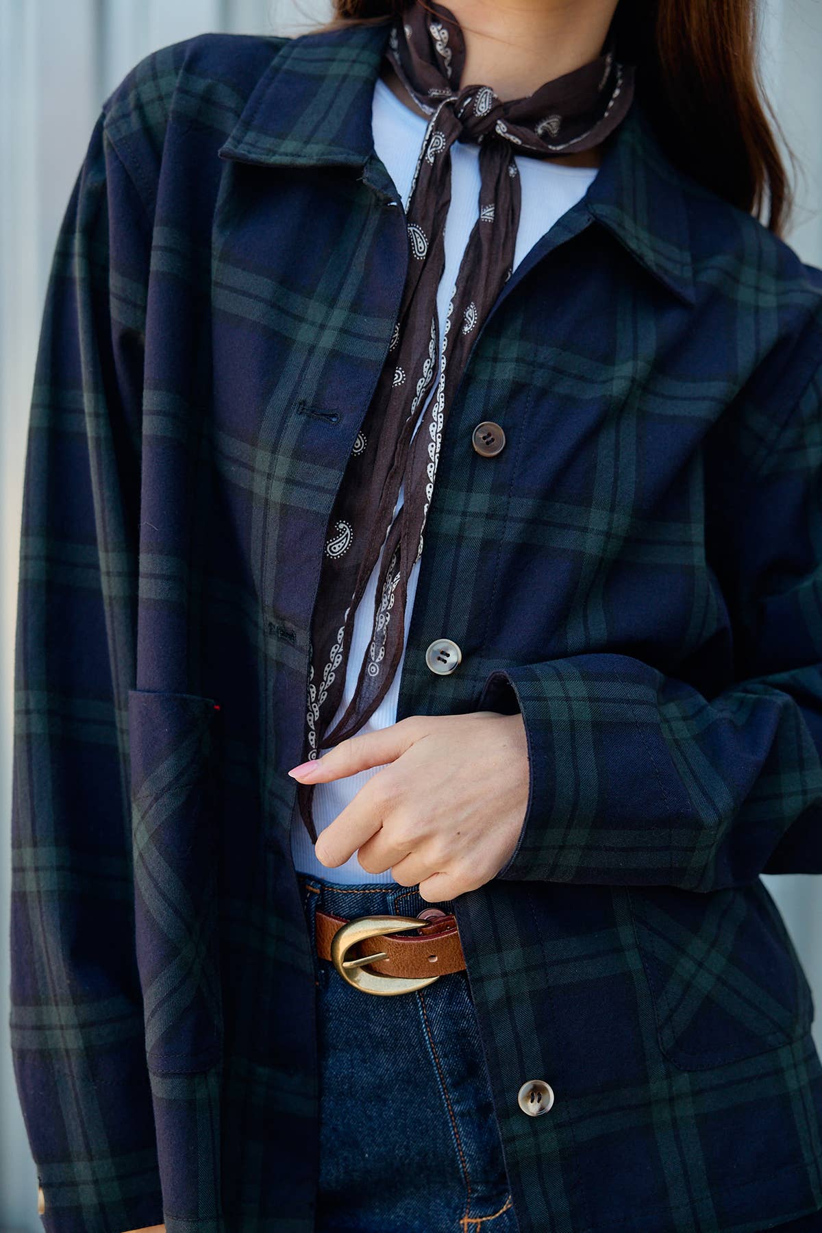 The Mia Plaid Jacket