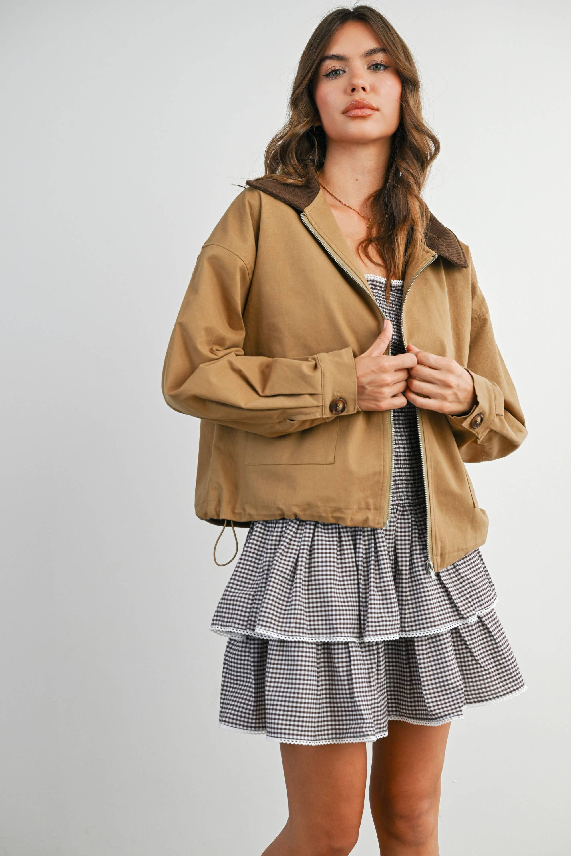 The Johnny Collared Zip-Up Jacket