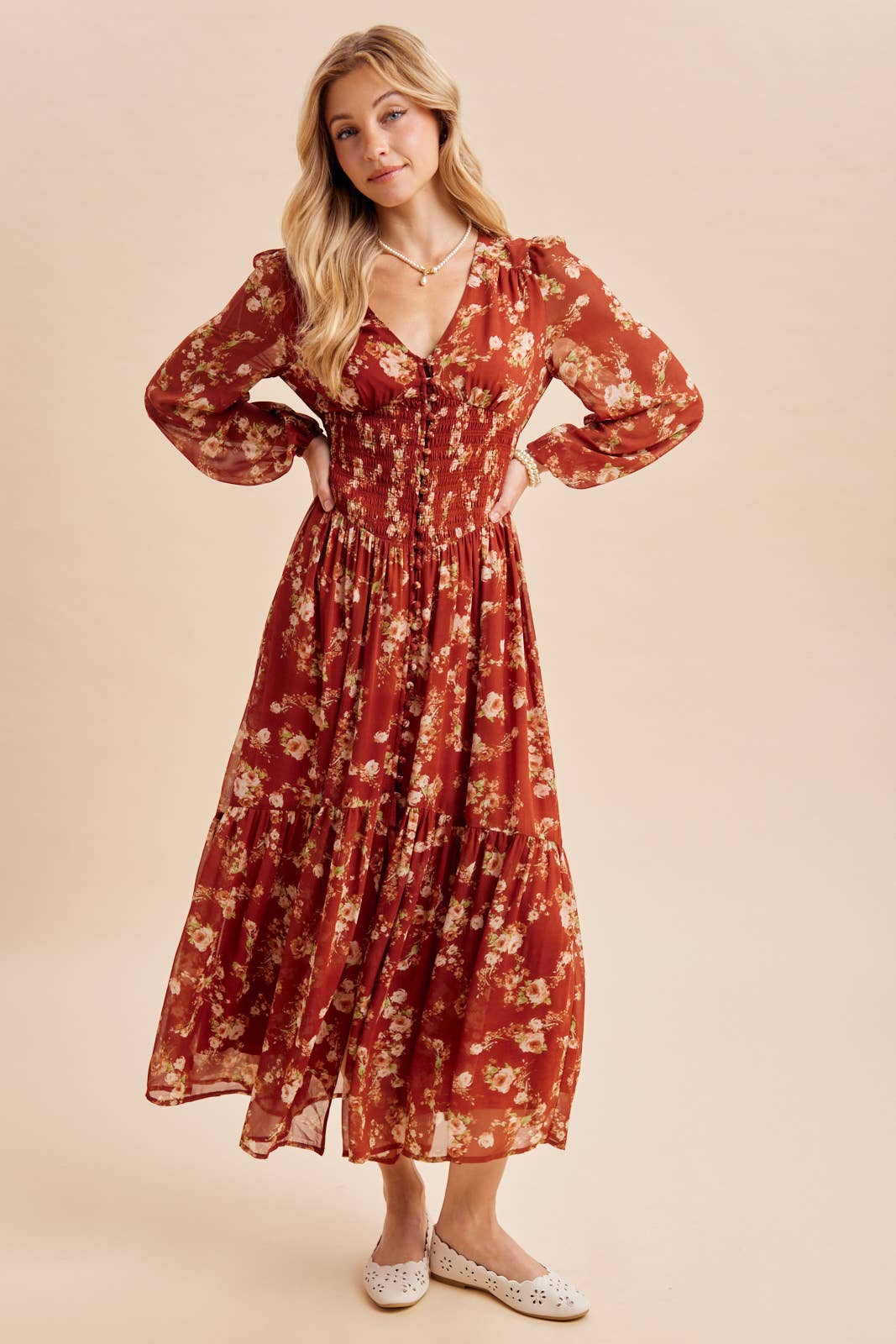 The Winona Floral Dress