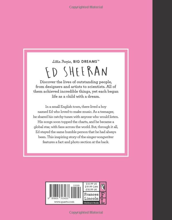 Little People, Big Dreams: Ed Sheeran