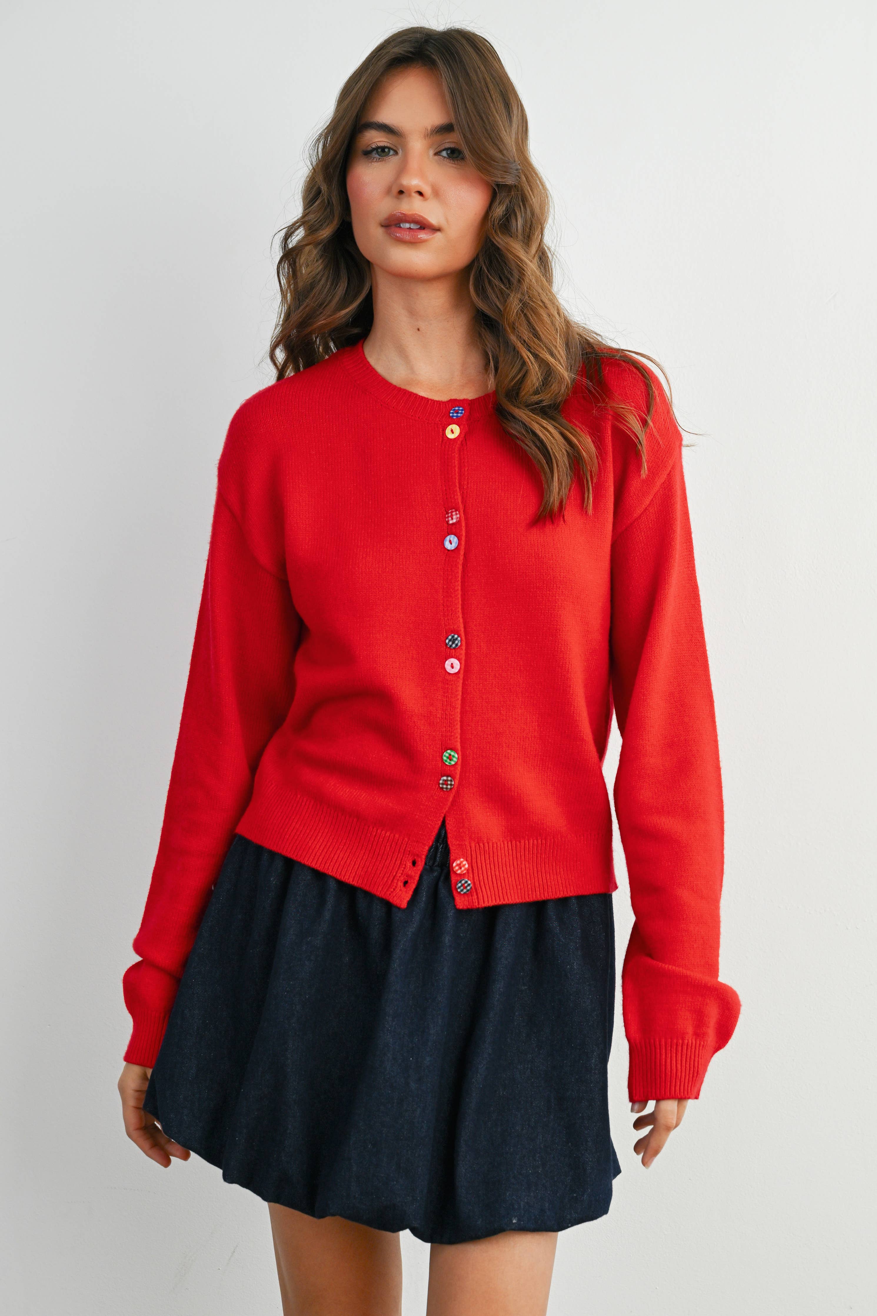 The Este Long Sleeve Cardigan