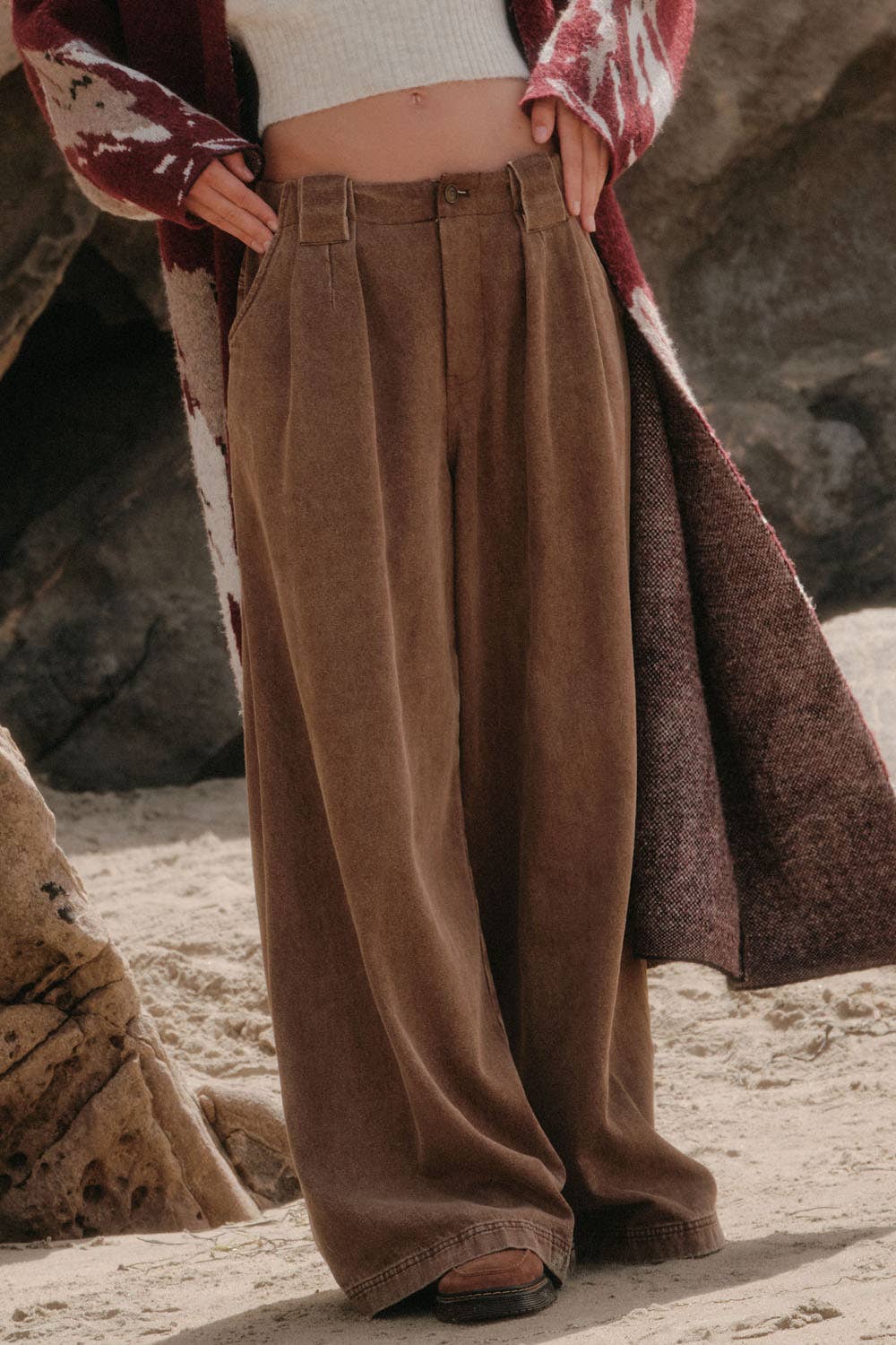 The Alden Wide Leg Pant