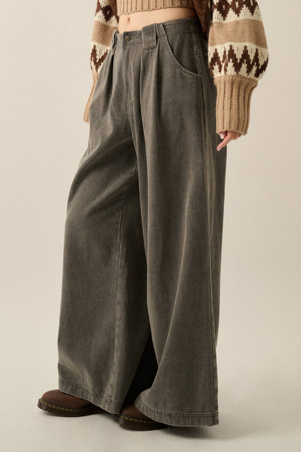 The Alden Wide Leg Pant