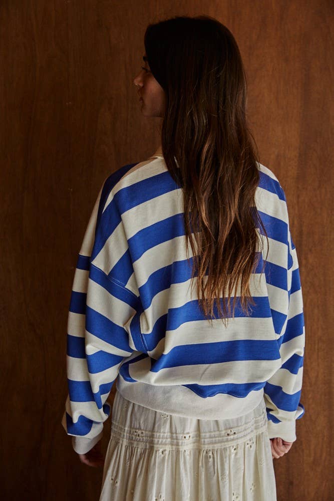 The Valor Knit Striped Top