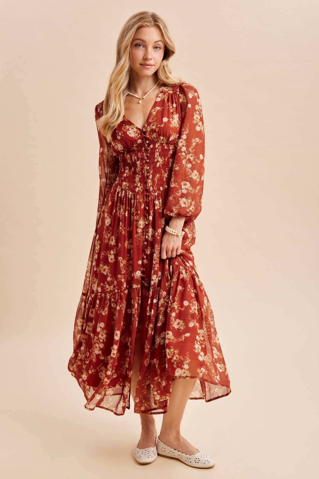 The Winona Floral Dress