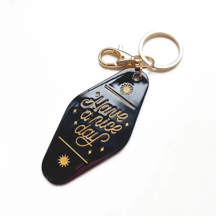 Zodiac Motel Key Chain