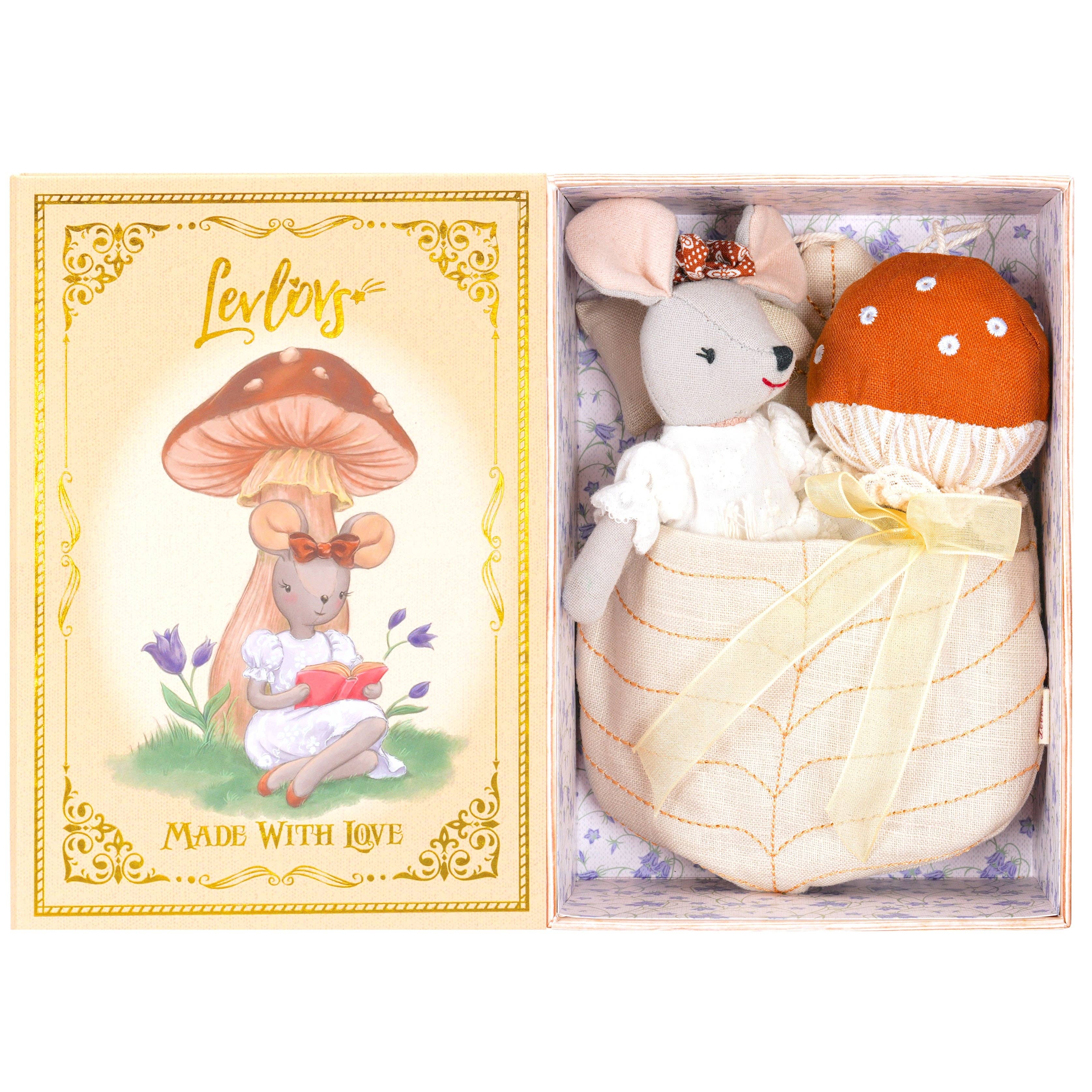 Levlovs Mouse and the Mushroom Wonder Forest Brown Set