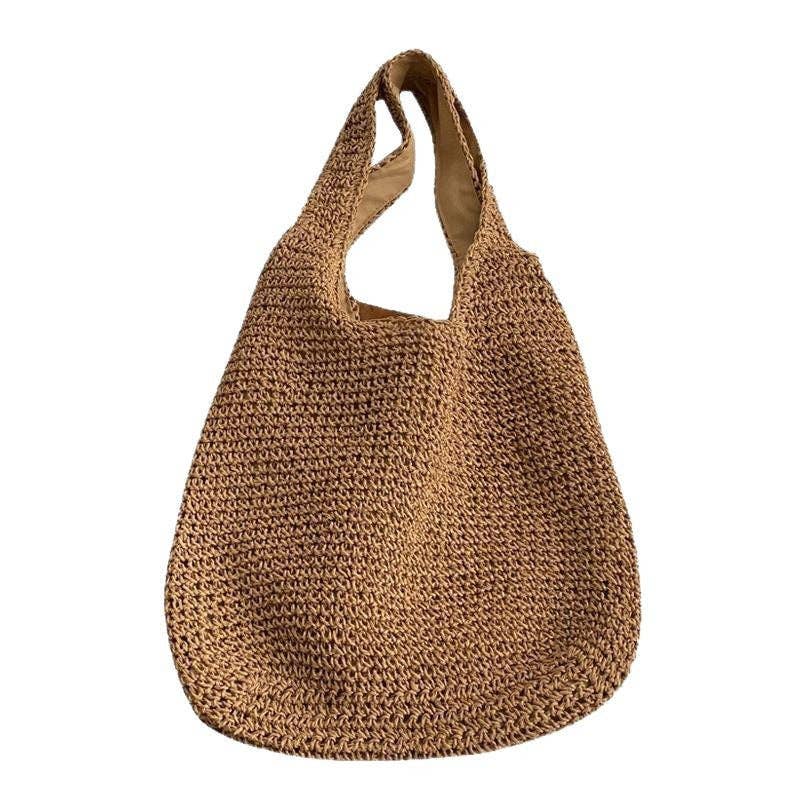 The Summer Woven Shoulder Bag