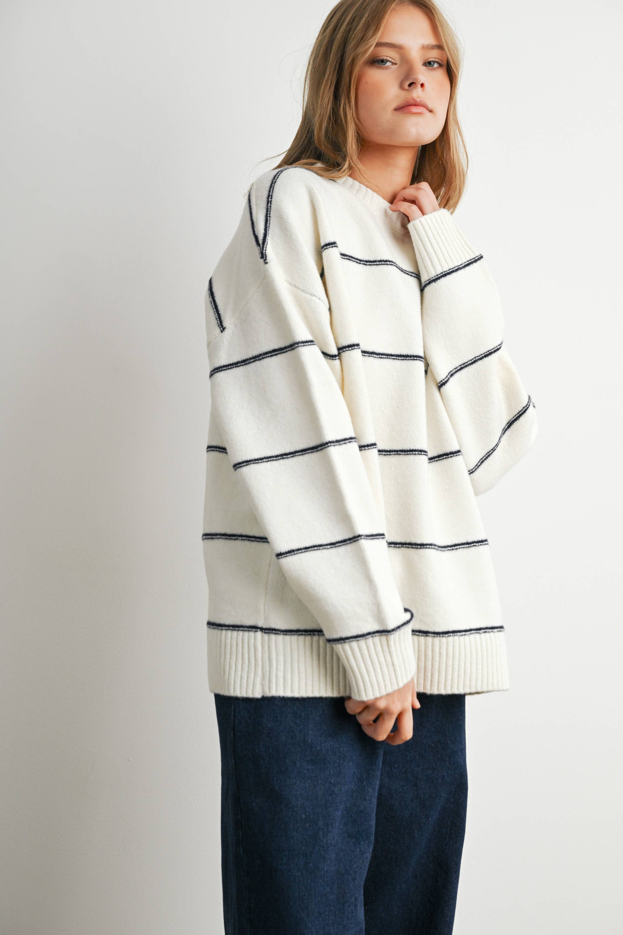 The Cooper Drop Shoulder Sweater