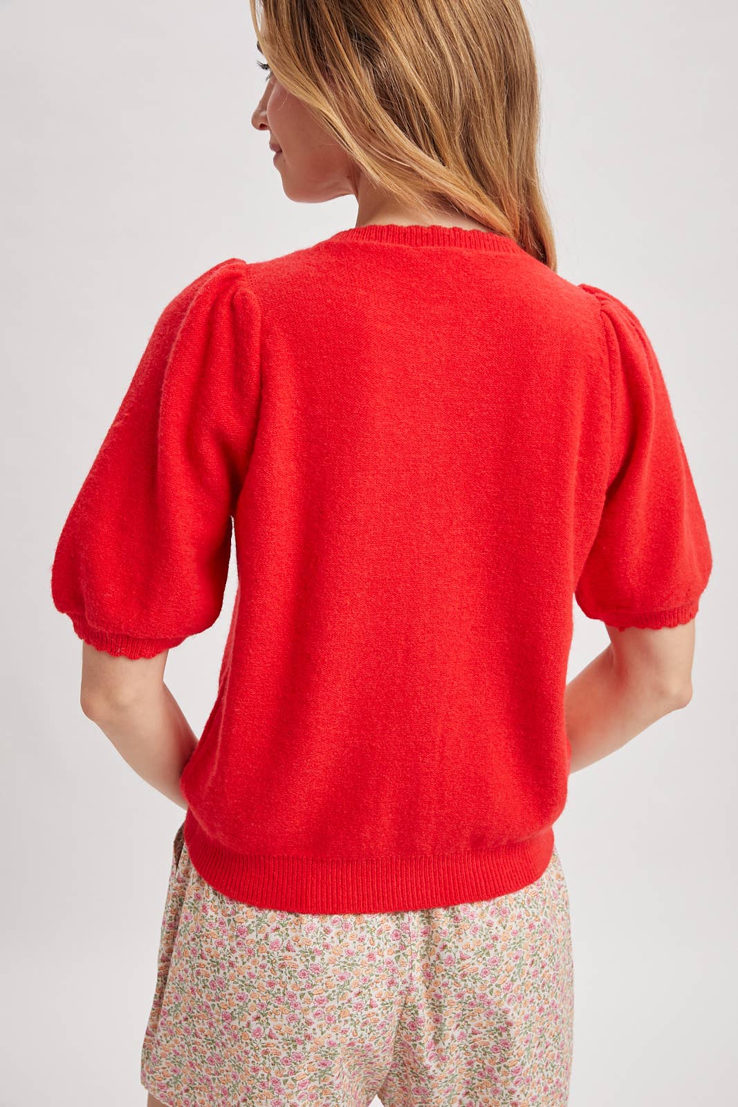 The Hollis Puff Sleeve Sweater