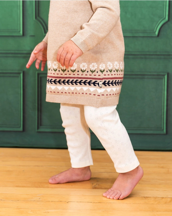 Fair Isle Sweater Knit Dress