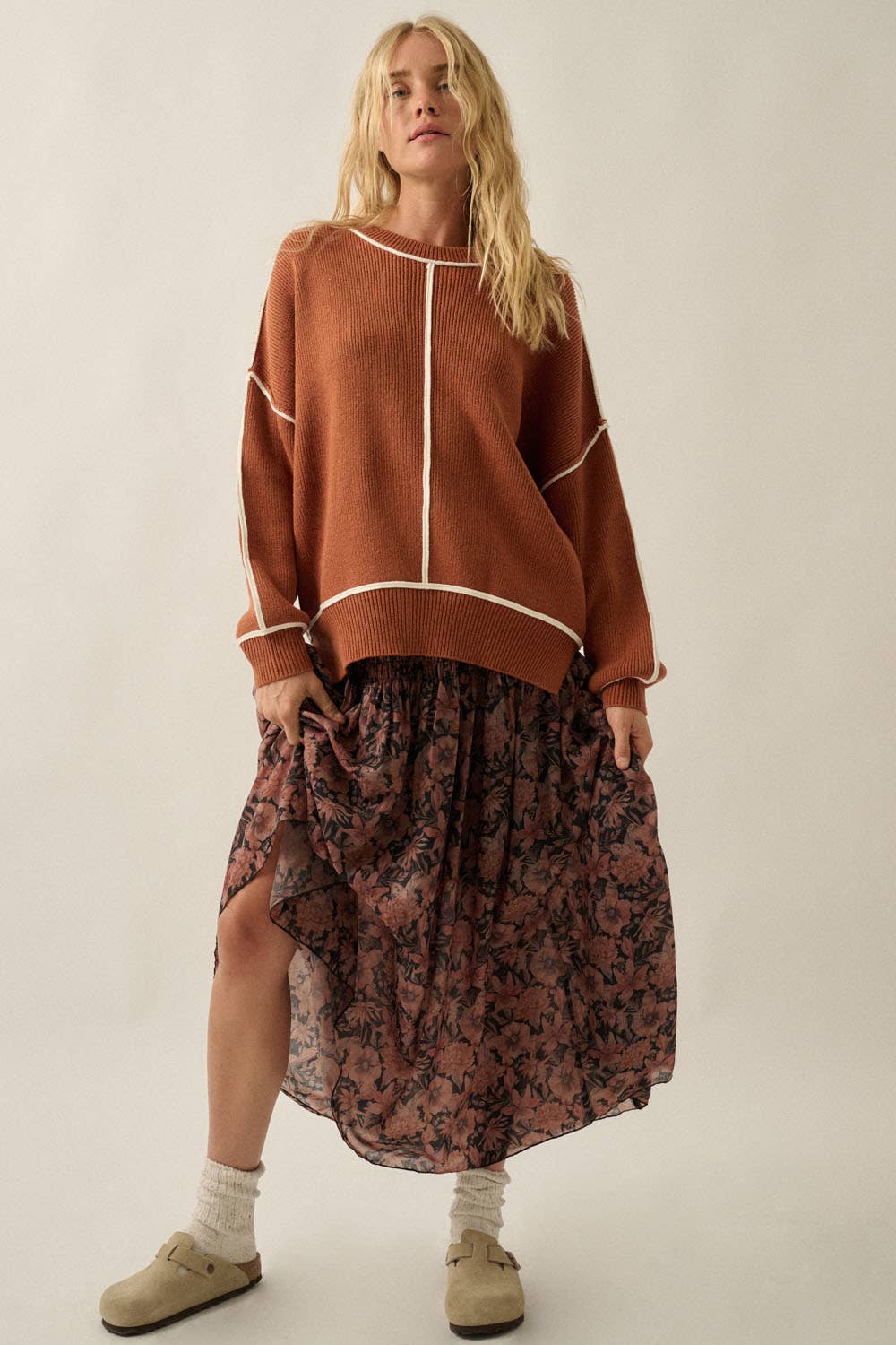 The Ashtyn Floral Skirt