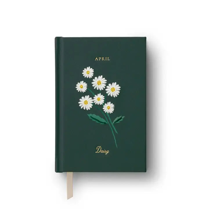 Birth Month Mini Embroidered Journal