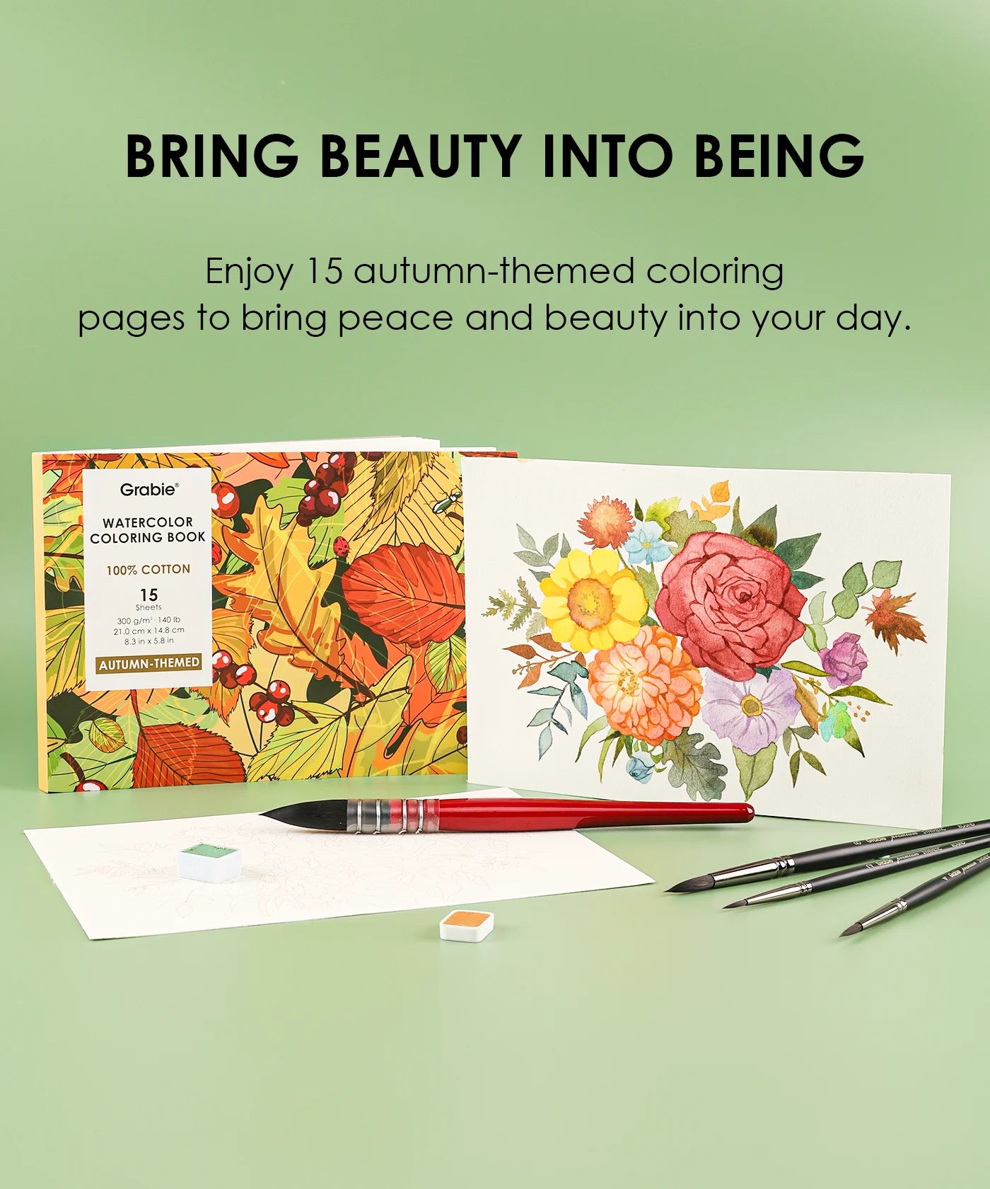 Themed Watercolor Coloring Club Box