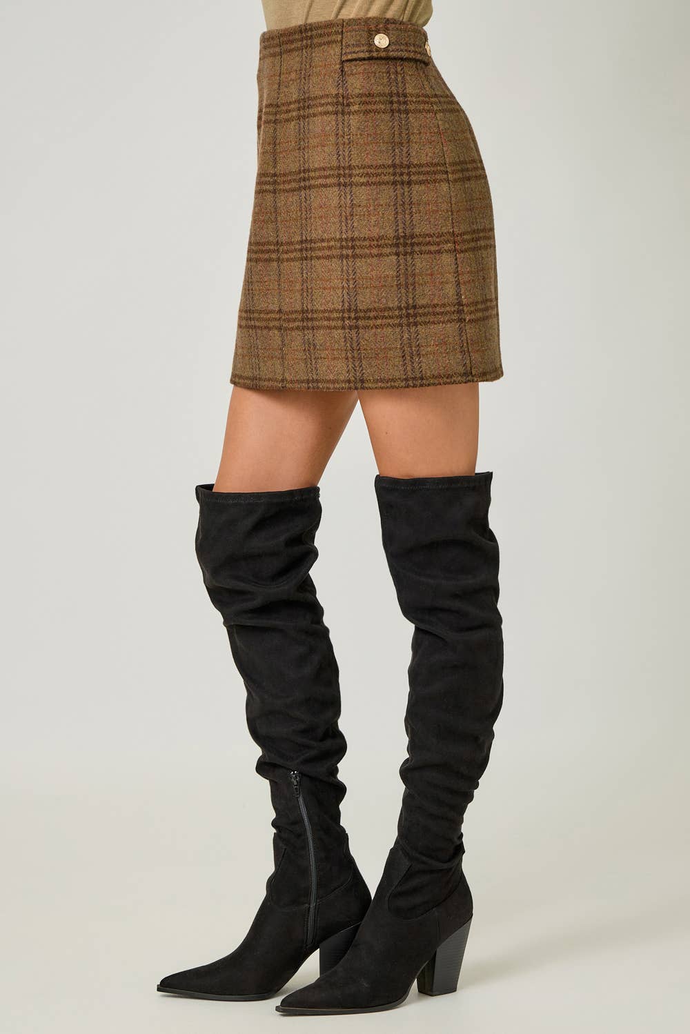 The Cher Plaid Skirt