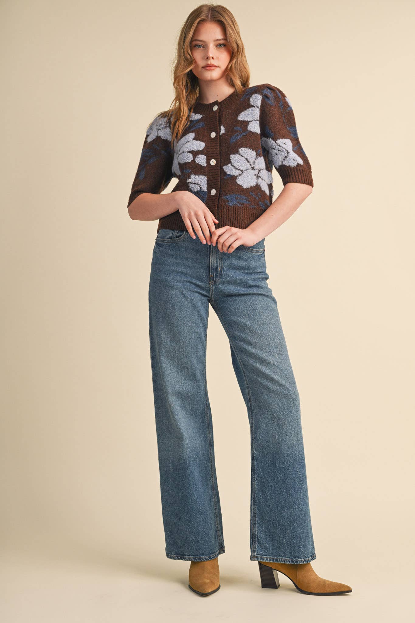The Valentina Floral Cardigan