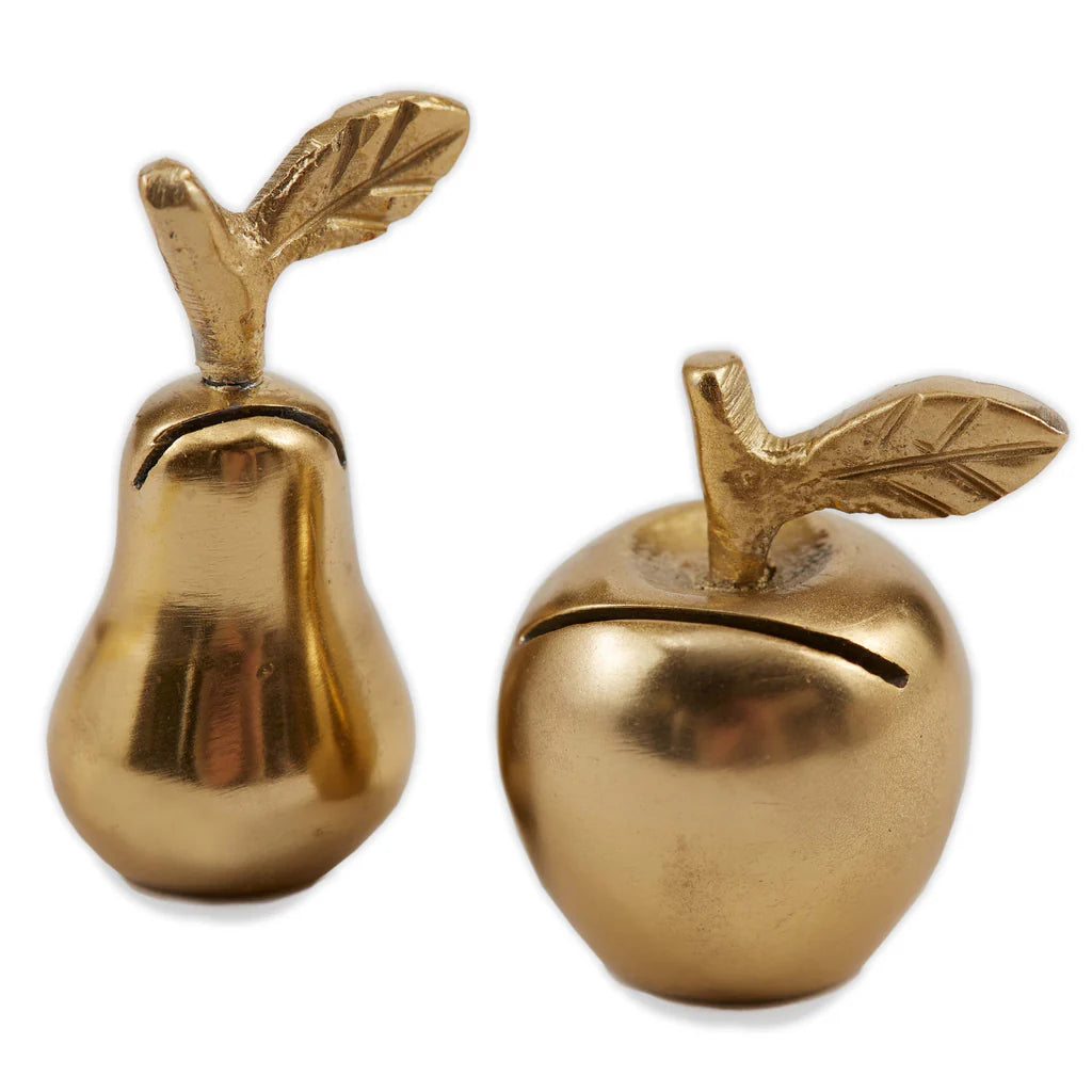 Apple Pear Place Card Holder Set