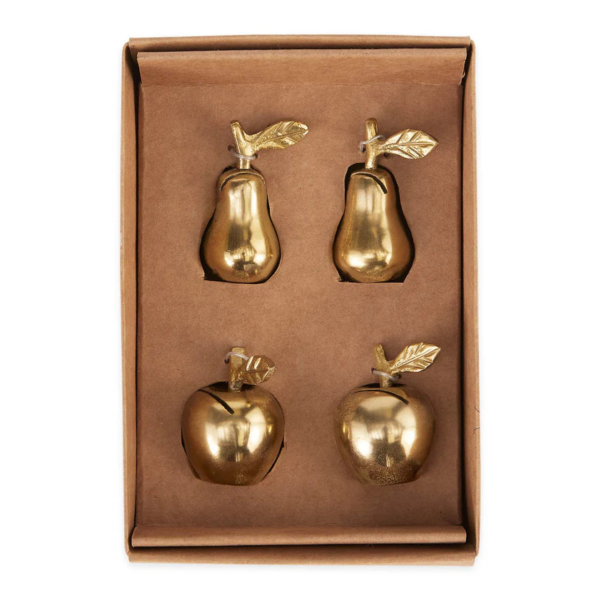 Apple Pear Place Card Holder Set