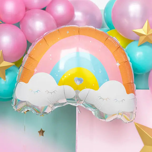 Rainbow Foil Balloon