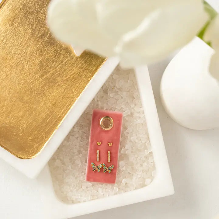 Butterfly Stud Set