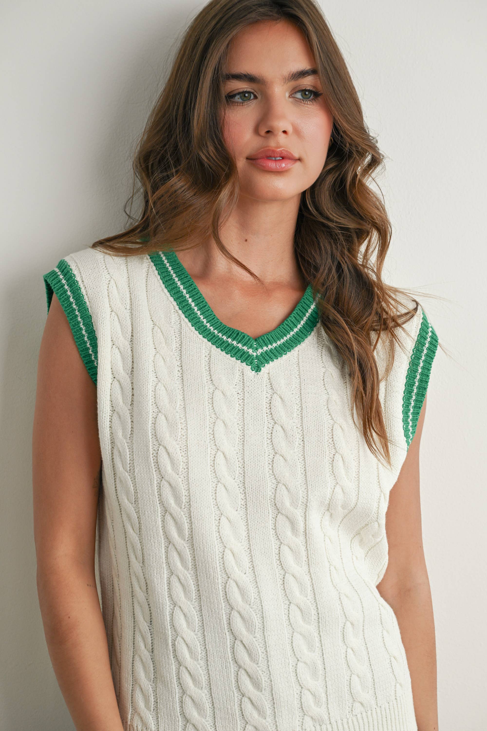 The Val Knitted Sweater Vest