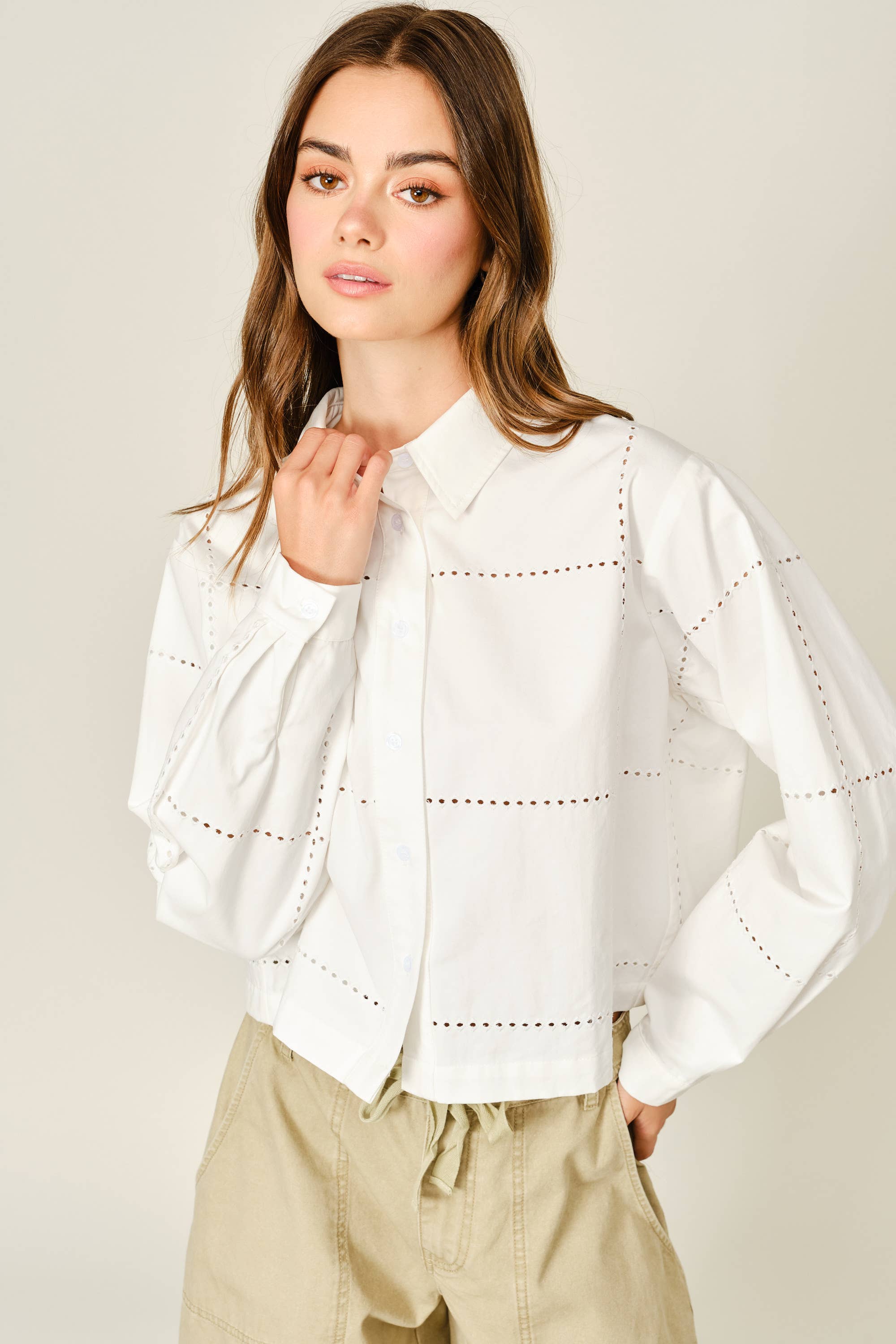 The Helena Embroidered Top