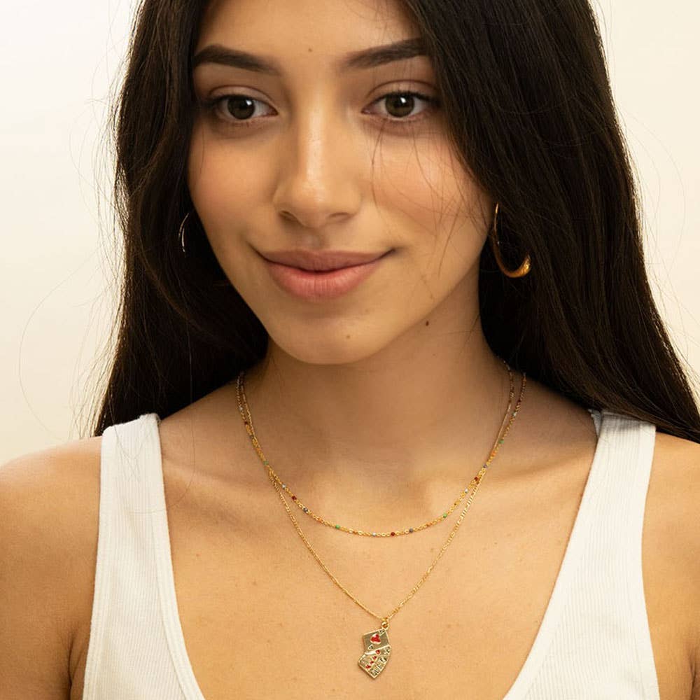 Playing Cards Charm Necklace