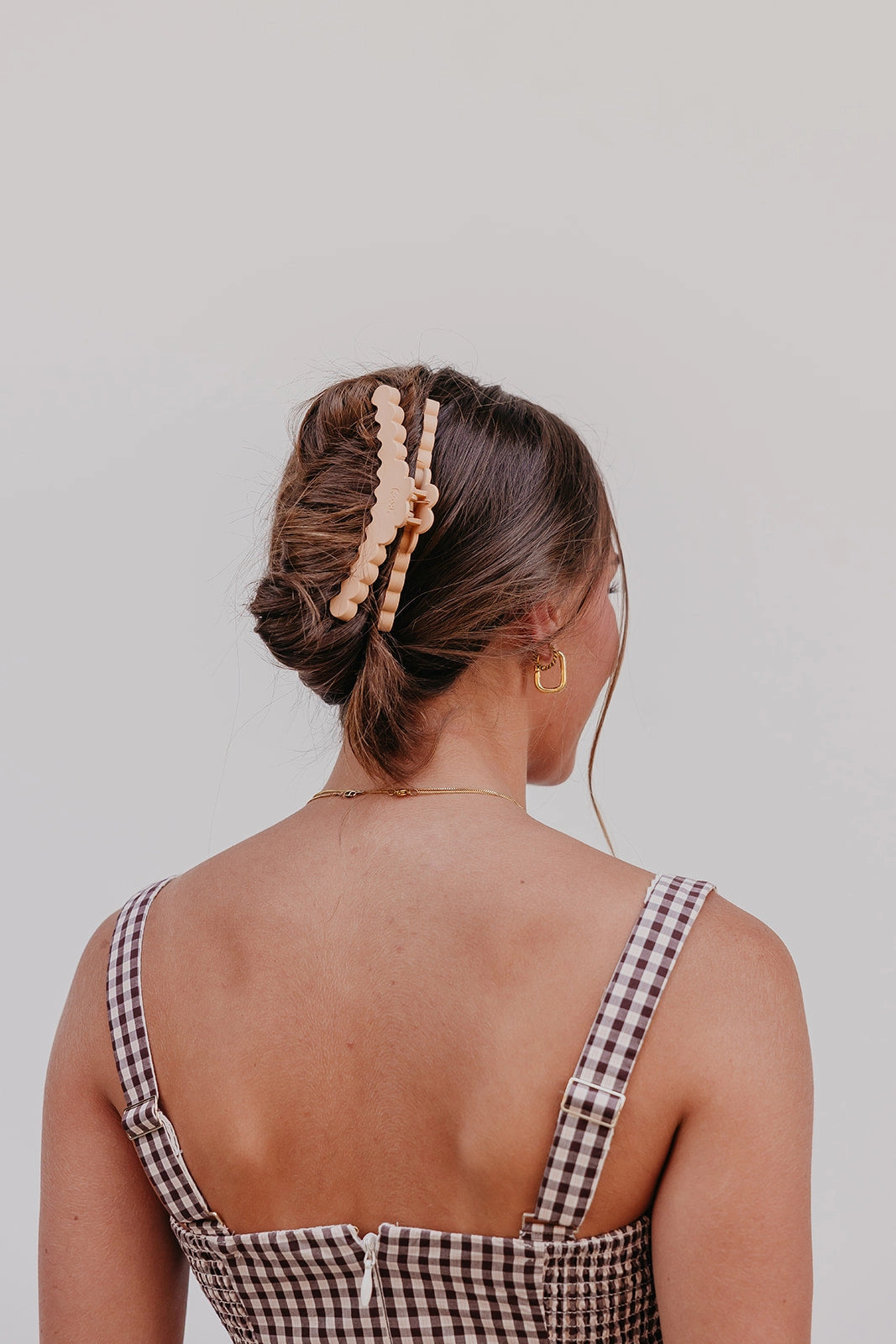 Scalloped Midi Hold Everything Claw