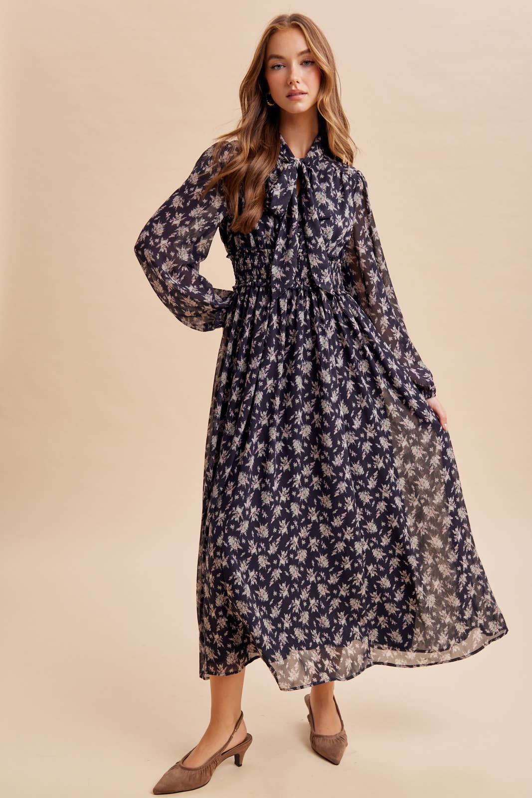 The Sandra Floral Dress