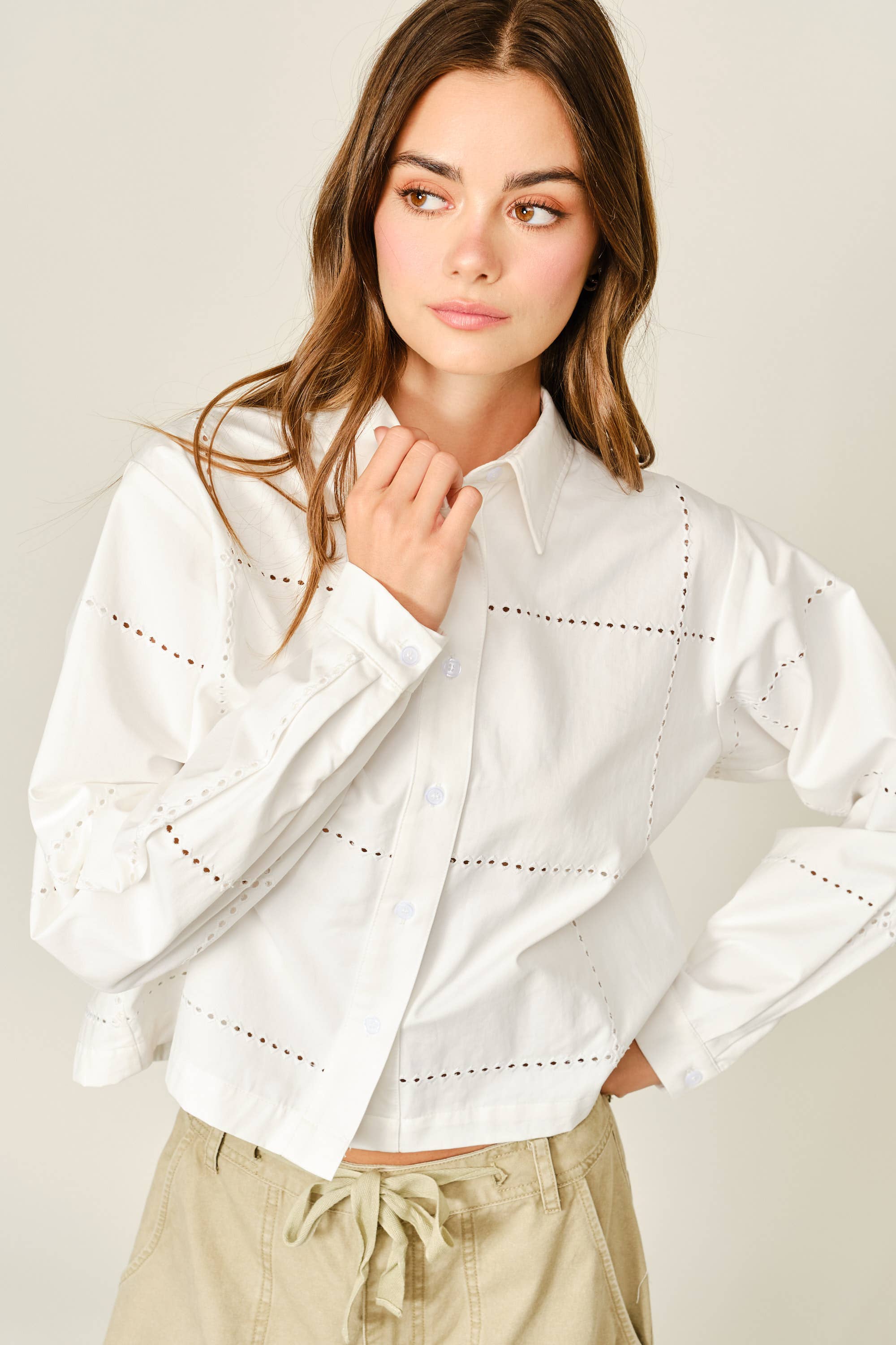 The Helena Embroidered Top