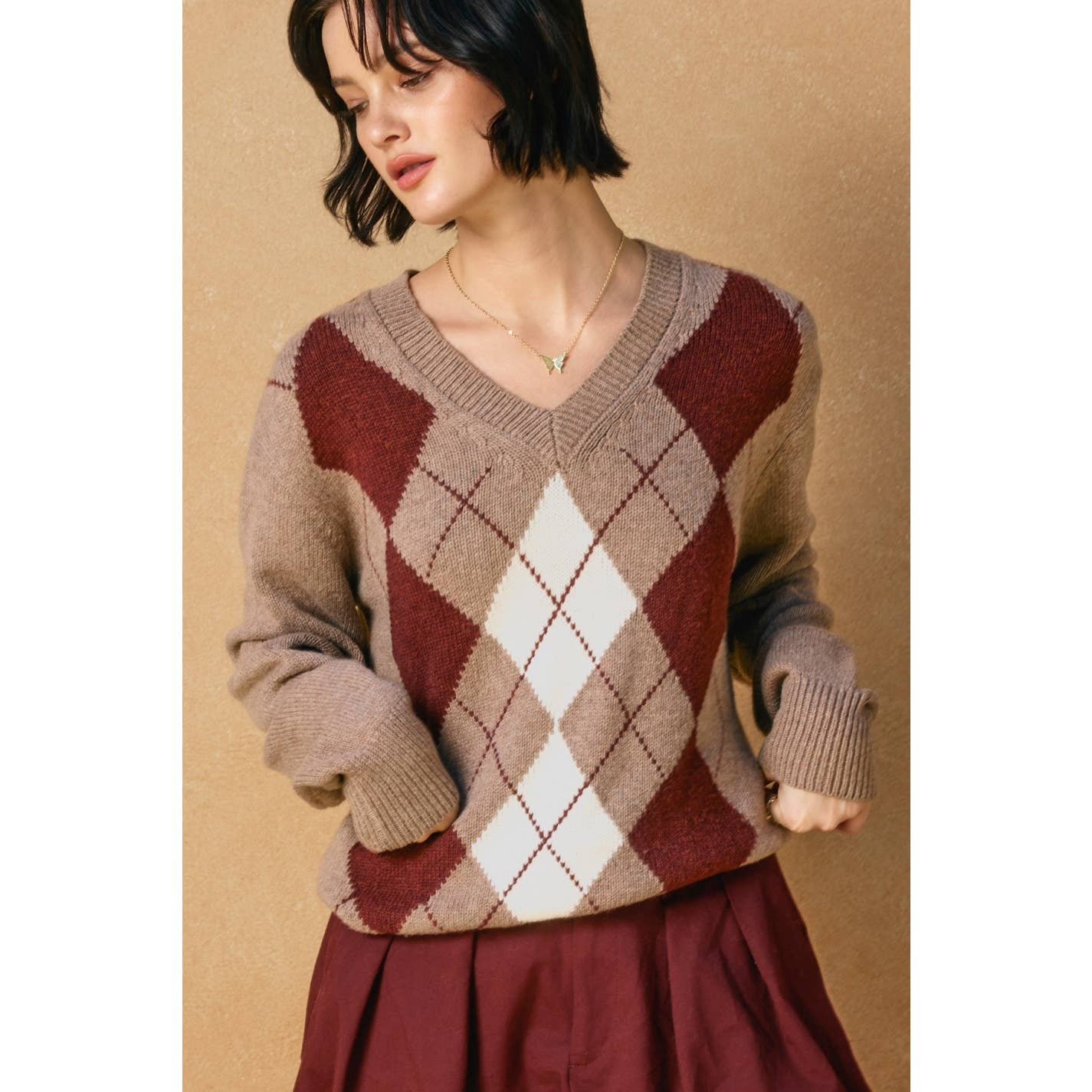 The James Argyle Sweater