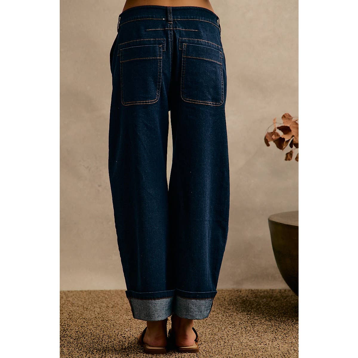 The Tessa Barrel Jean