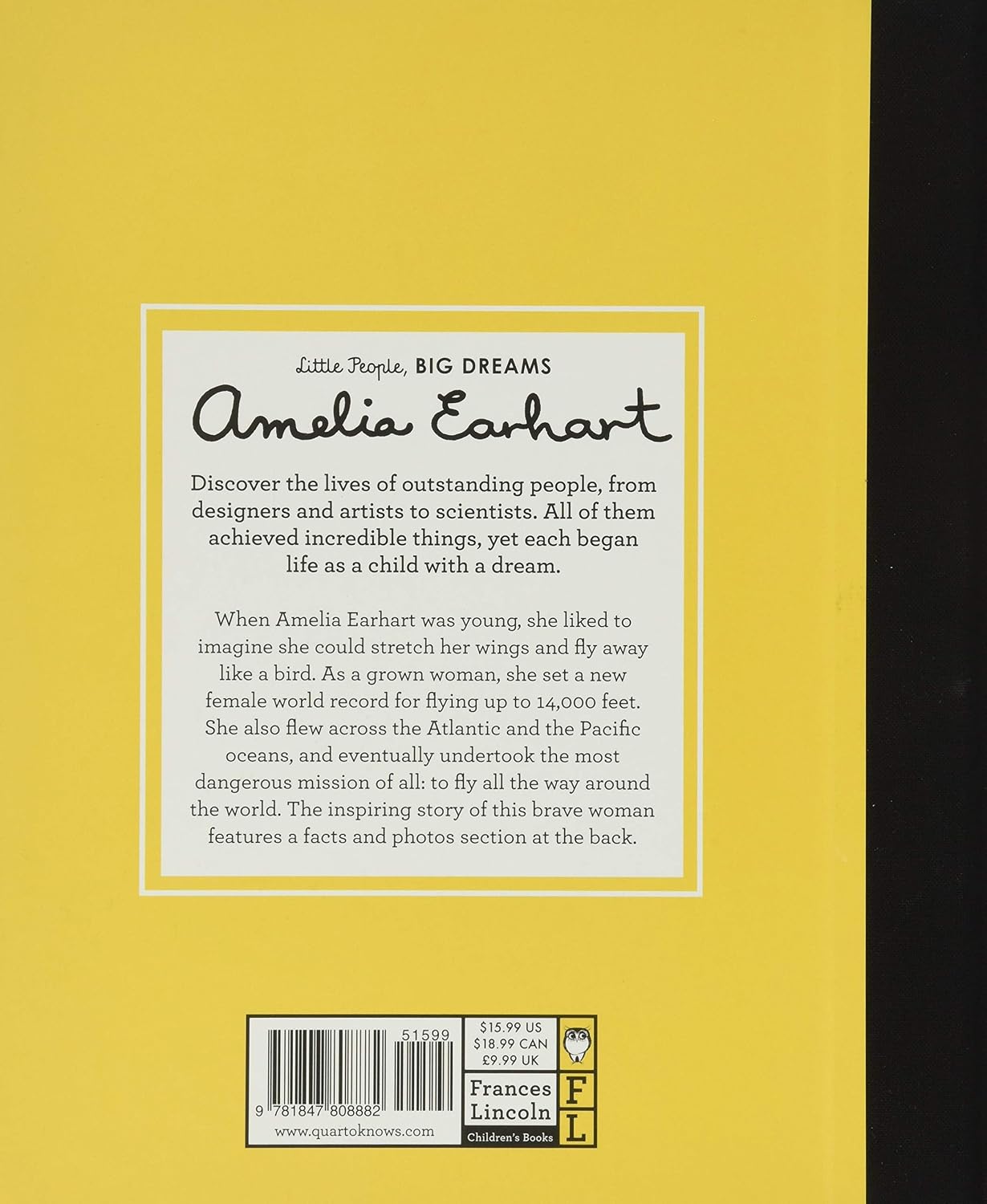 Little People, Big Dreams: Amelia Earhart
