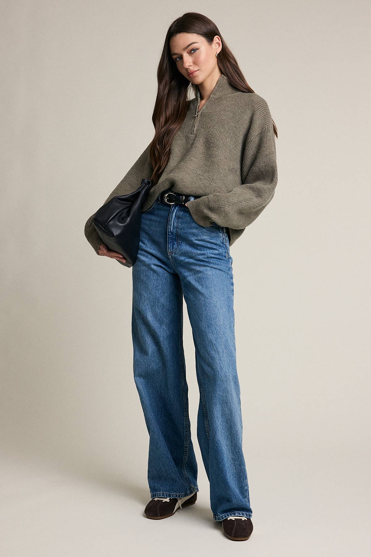 The Saoirse Mock Neck Sweater