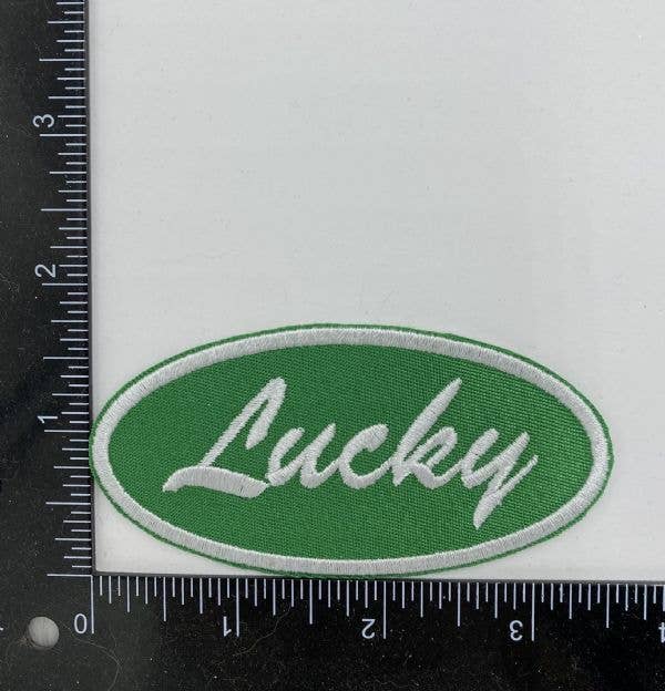Iron on Patch: Lucky