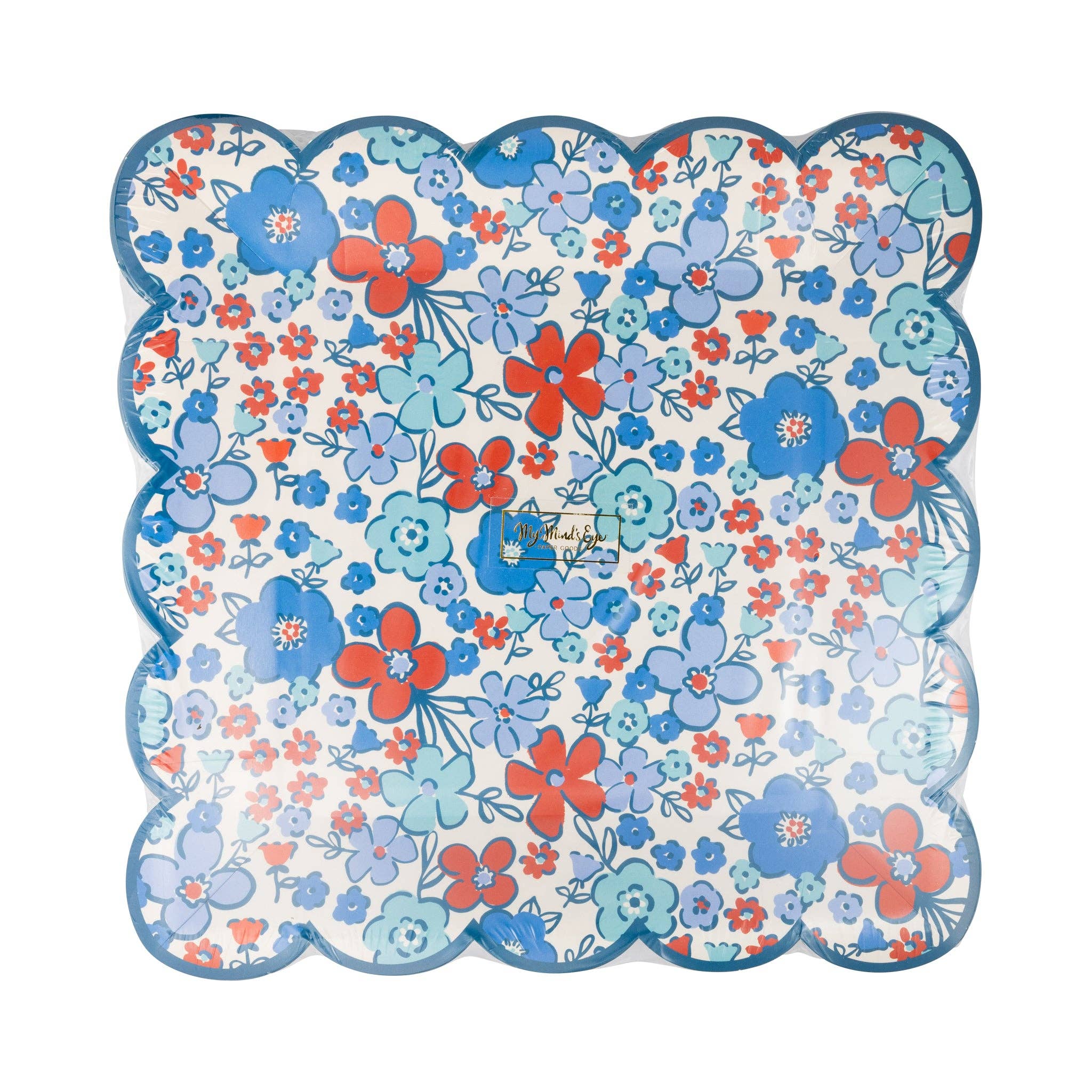 Floral Americana Plate