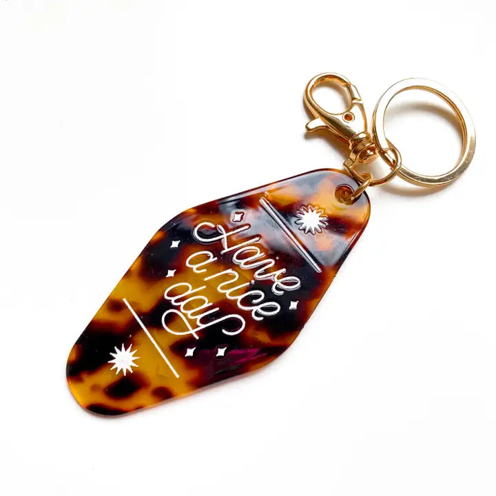 Zodiac Motel Key Chain