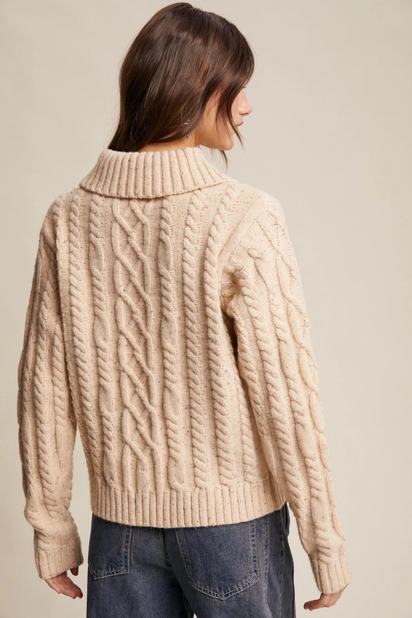 The Mavis Cable Knit Sweater