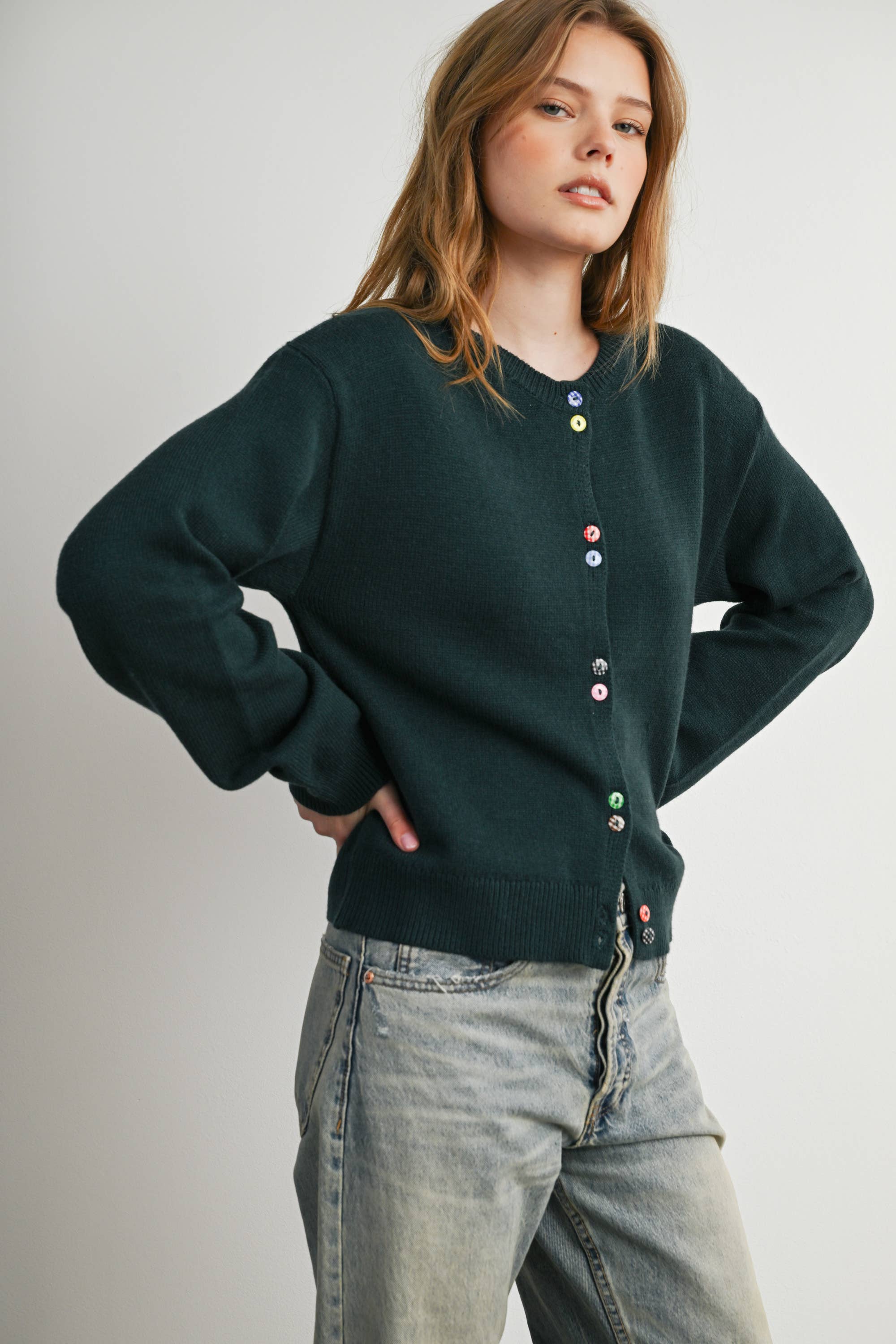 The Este Long Sleeve Cardigan