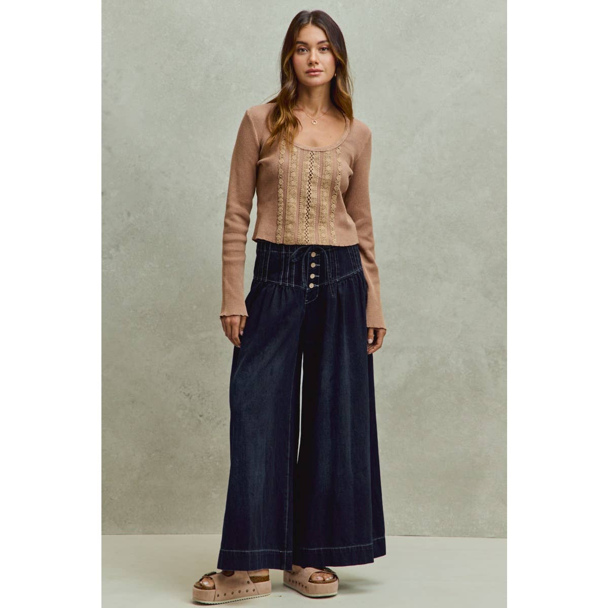 The Seneca Wide Leg Jean