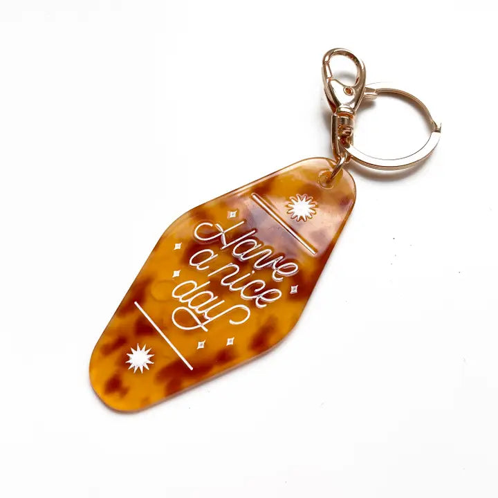 Zodiac Motel Key Chain