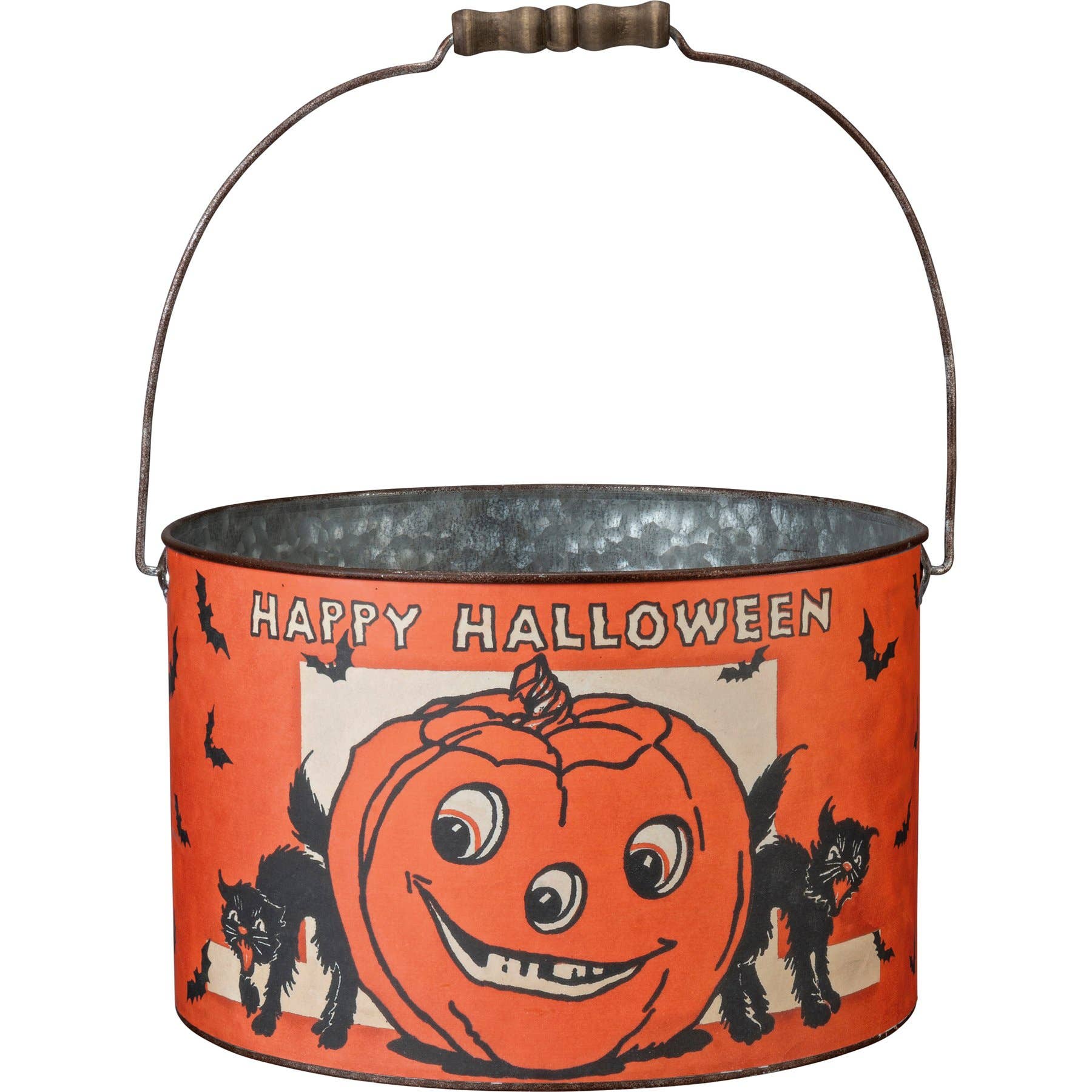 Vintage Happy Halloween Bucket