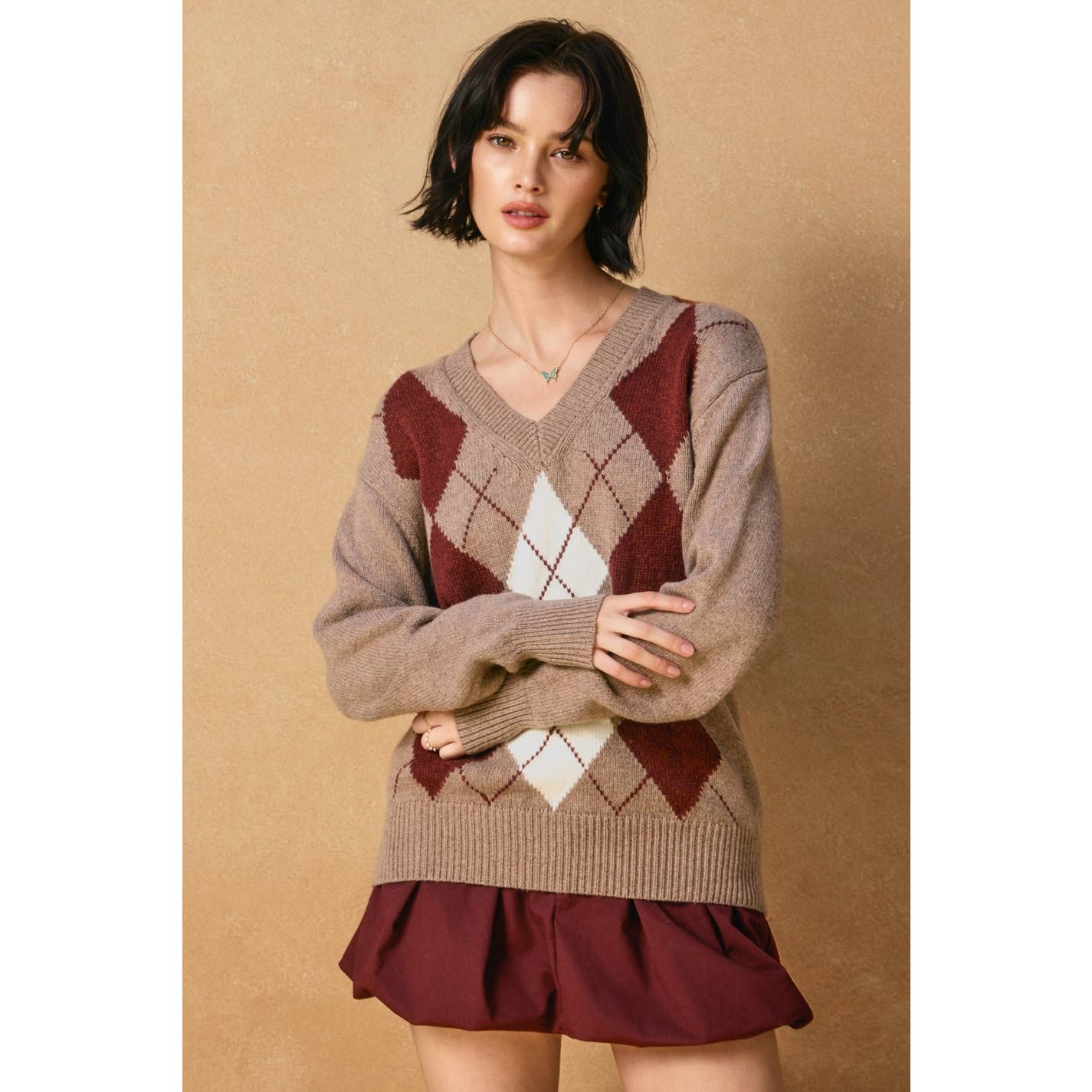 The James Argyle Sweater