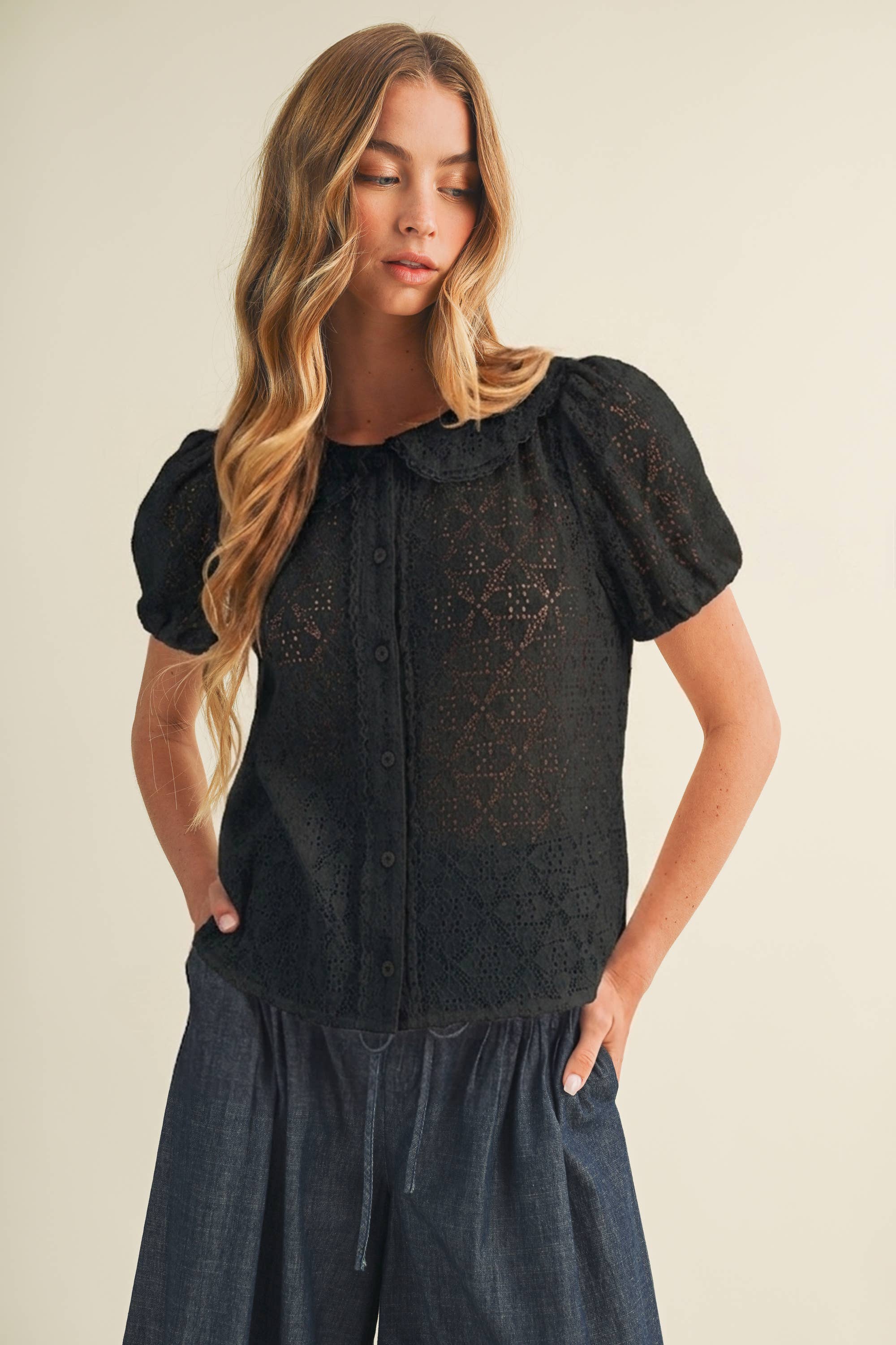 The Felicity Knit Blouse