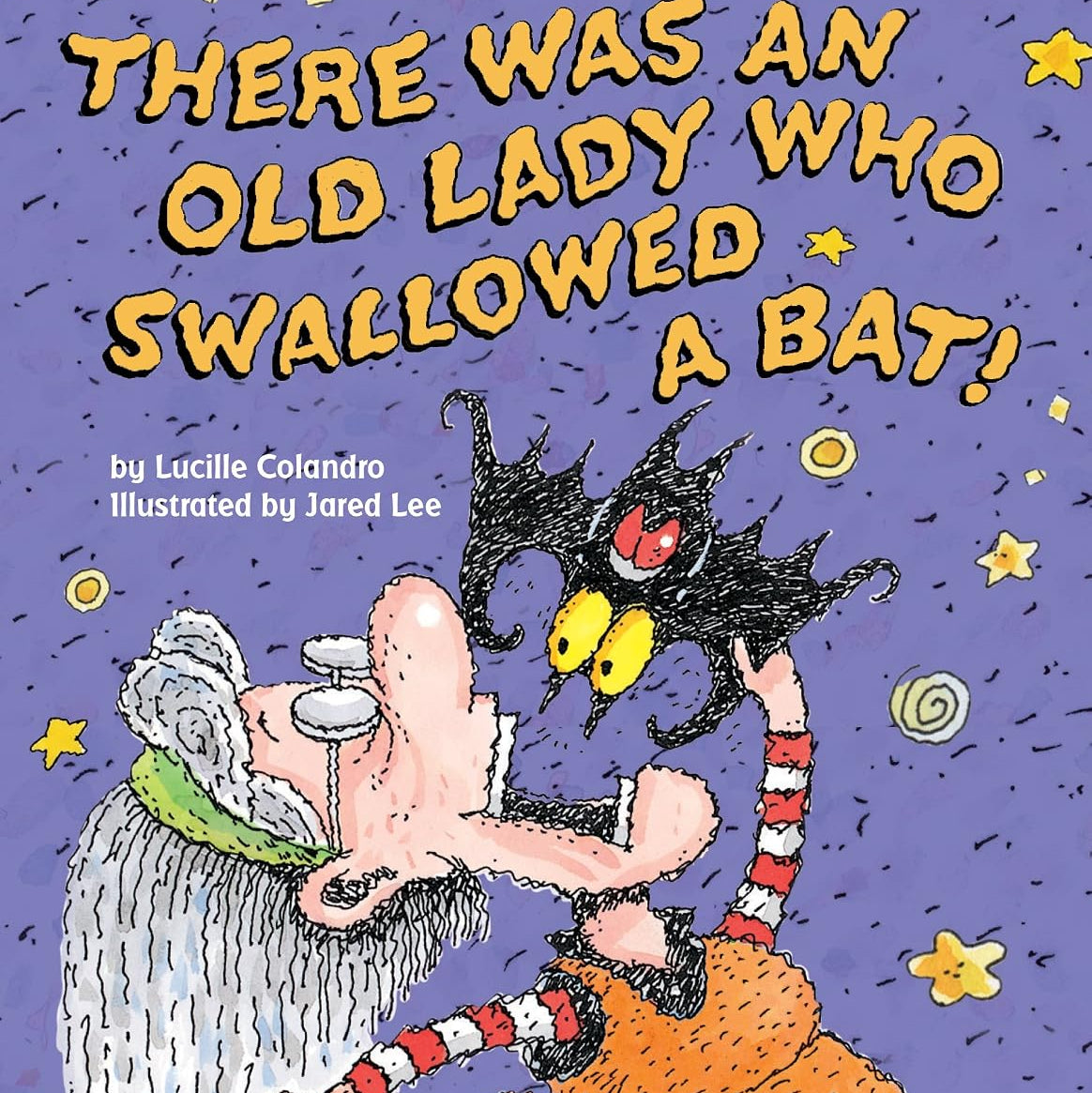 There Was an Old Lady Who Swallowed a Bat!