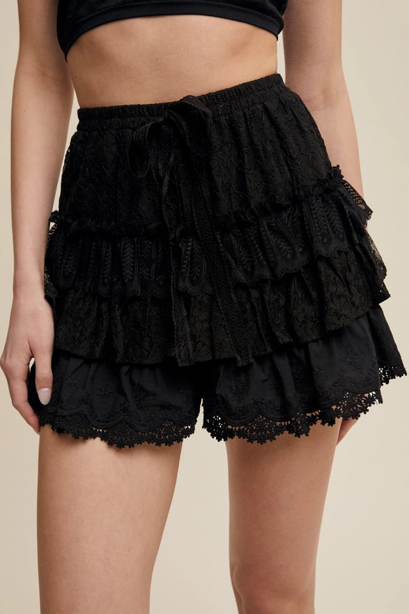 The Viola Lace Short