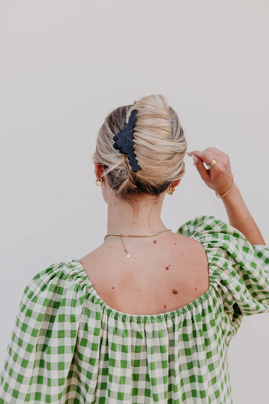 Scalloped Midi Hold Everything Claw